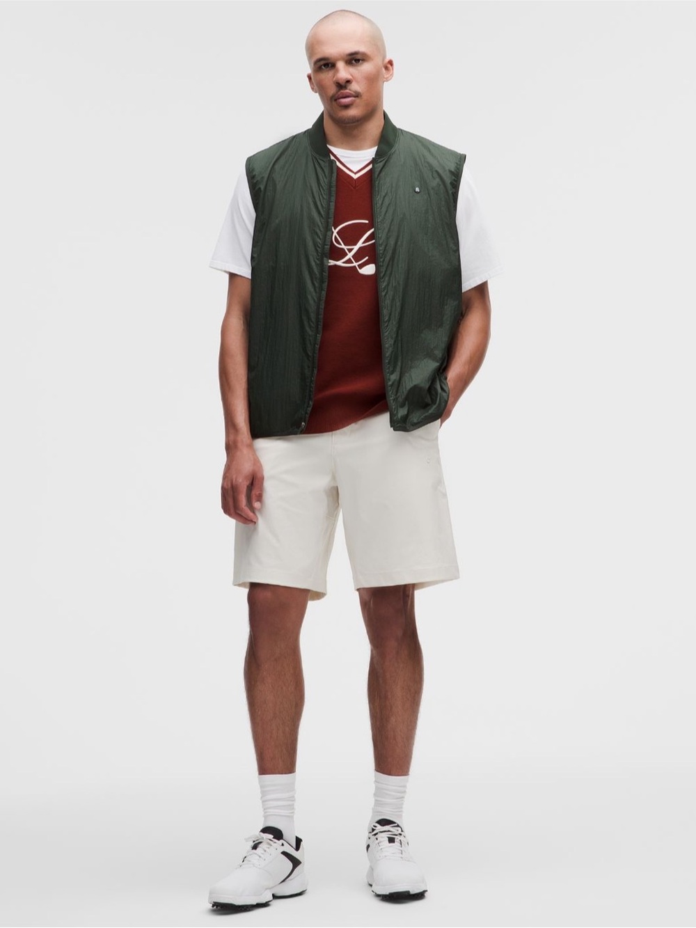 Lululemon athletica Dark Green Quilted Vest
